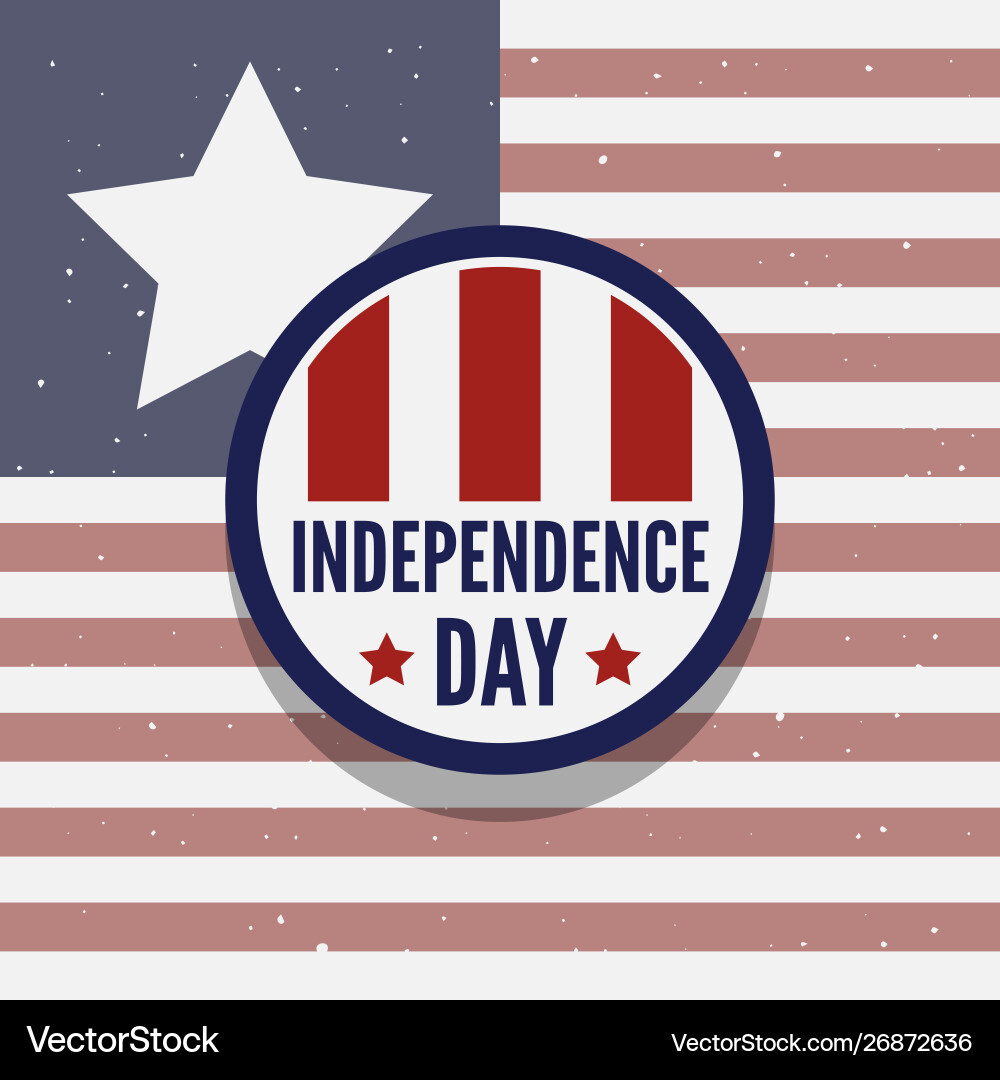Greeting card with stroke background in united Vector Image