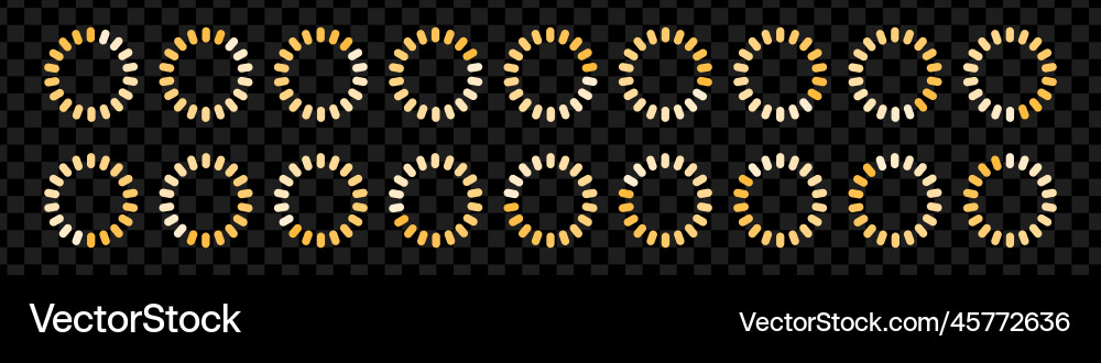 Load gif icon circle website buffer loader Load gif icon circle website buffer loader vector image