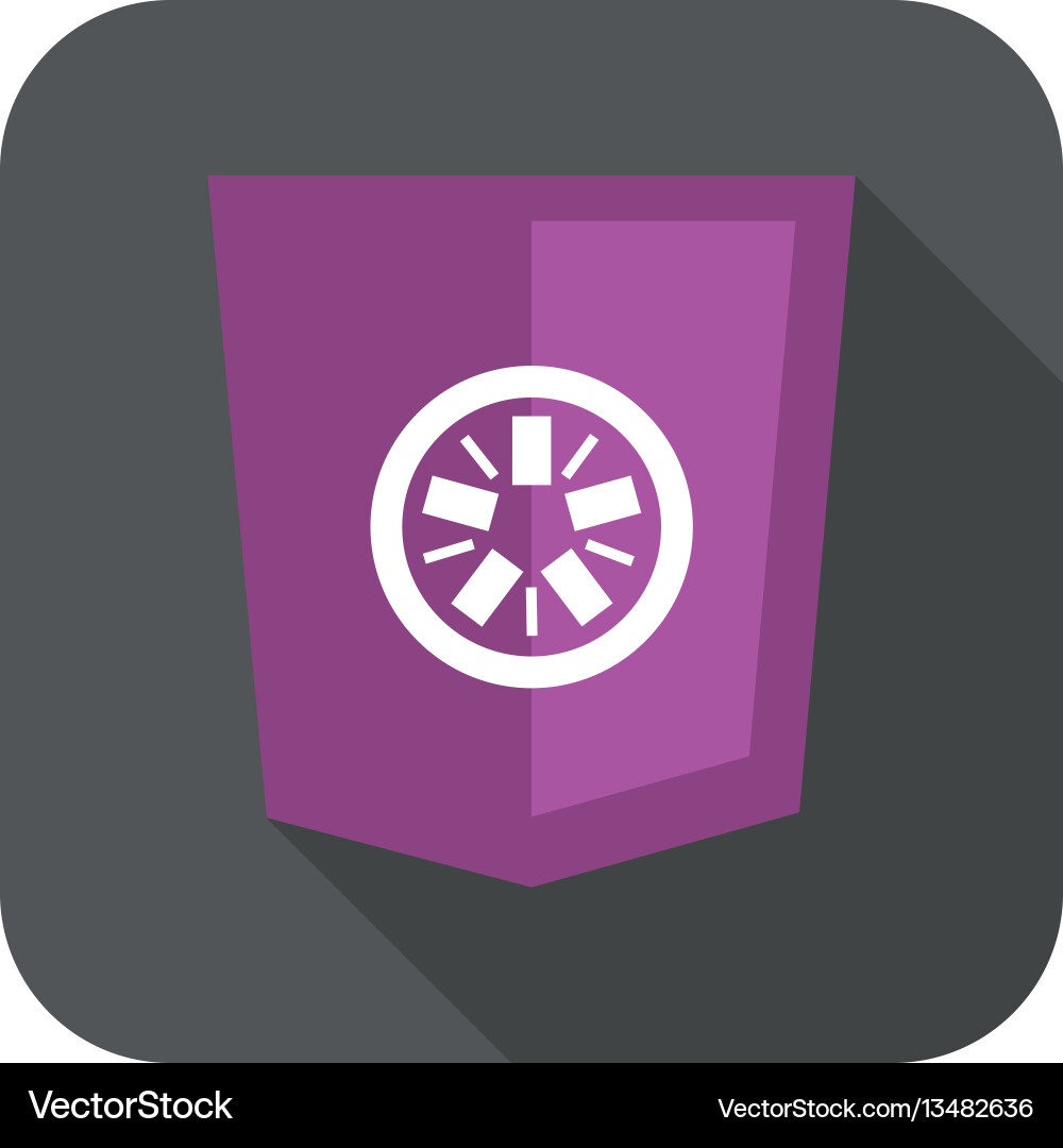Web-Entwicklung Schild abstrakt rund violett Zeichen Web-Entwicklung Schild abstrakt rund violett Zeichen vektorbild