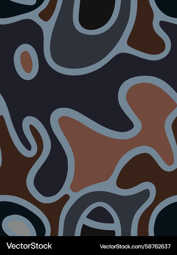 Dark Abstract Graphite Pattern Vector Image