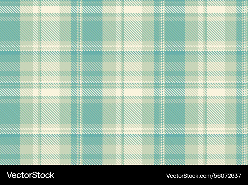 Horizontal texture background rough fabric check vector image