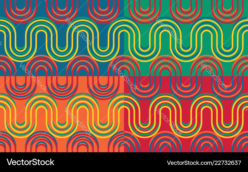 Seamless pattern simple geometrical design Seamless pattern simple geometrical design vector image