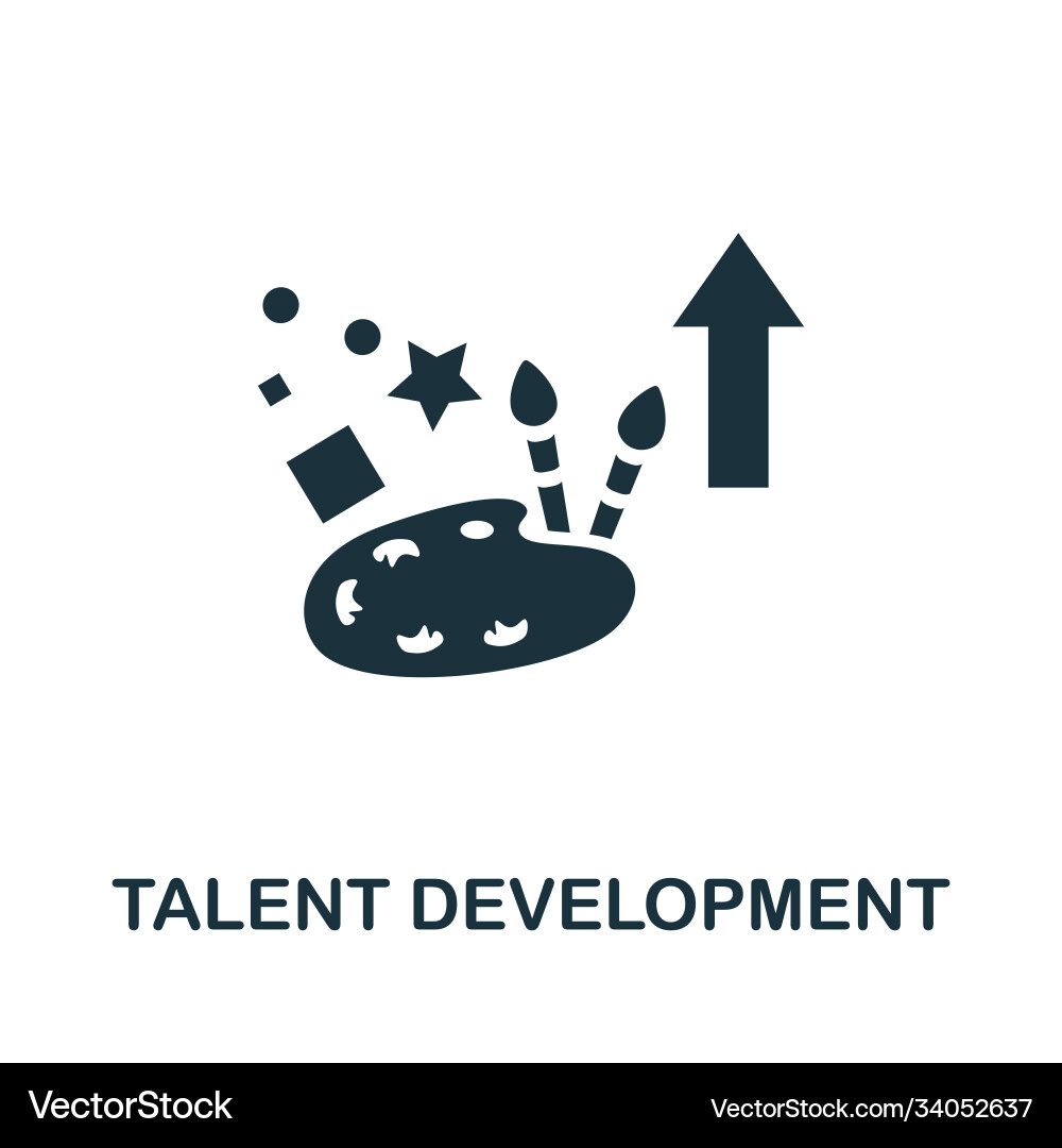 Talent development icon simple element from Talent development icon simple element from vector image