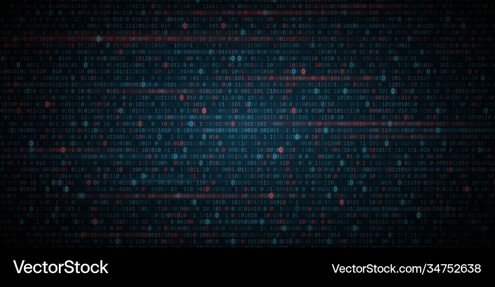 Glowing binäre Software Code Hintergrund zufällig Glowing binäre Software Code Hintergrund zufällig vektorbild
