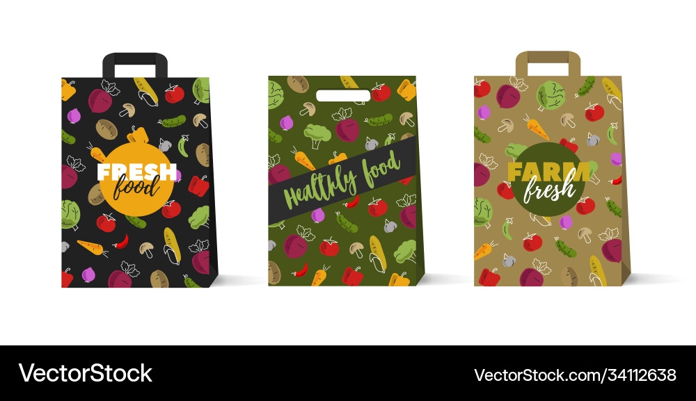 Seamless pattern with vegetables icons simple Seamless pattern with vegetables icons simple vector image