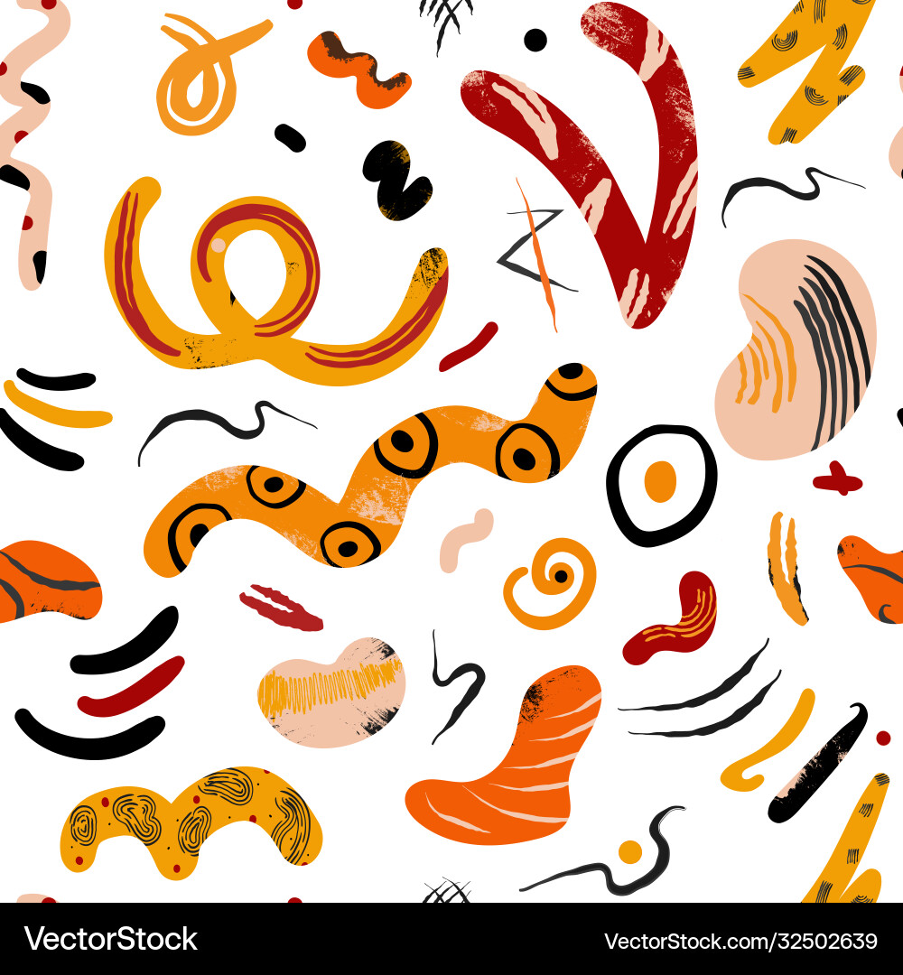 Abstract background with geometric objects in red Abstract background with geometric objects in red vector image