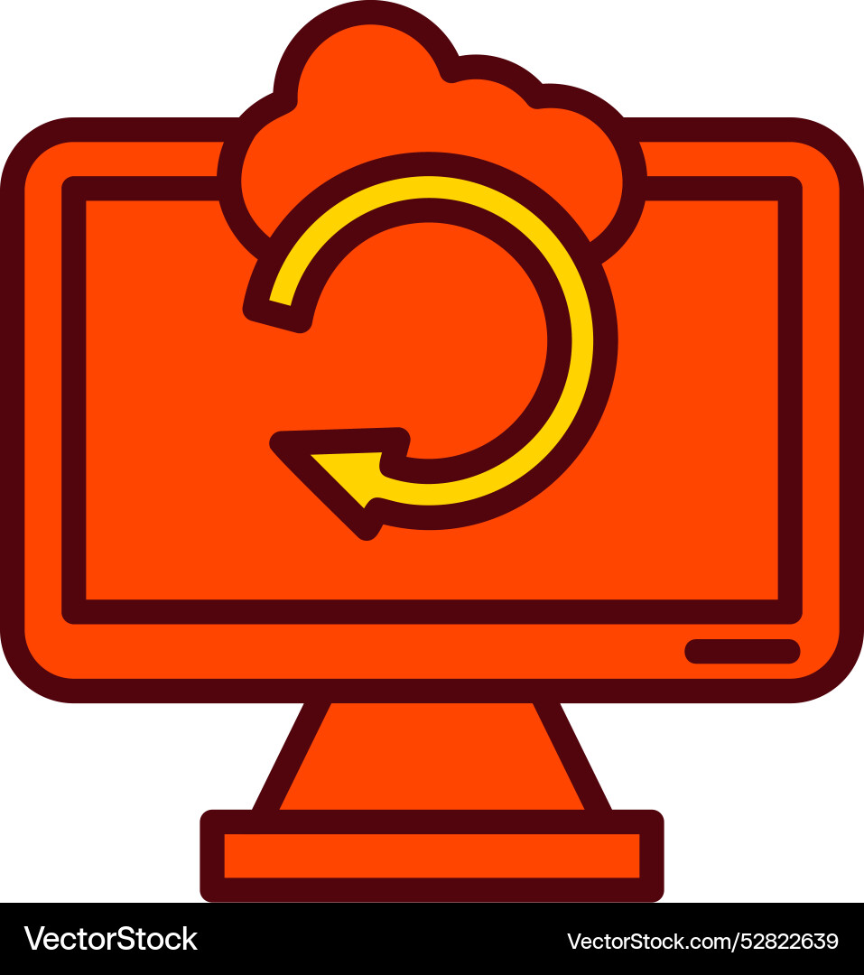 Backup icon design vector image