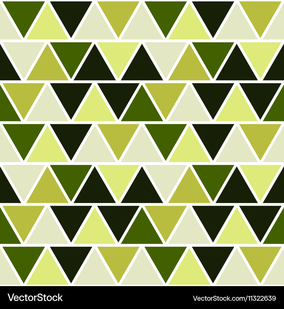 Geometric Triangle Pattern vector image