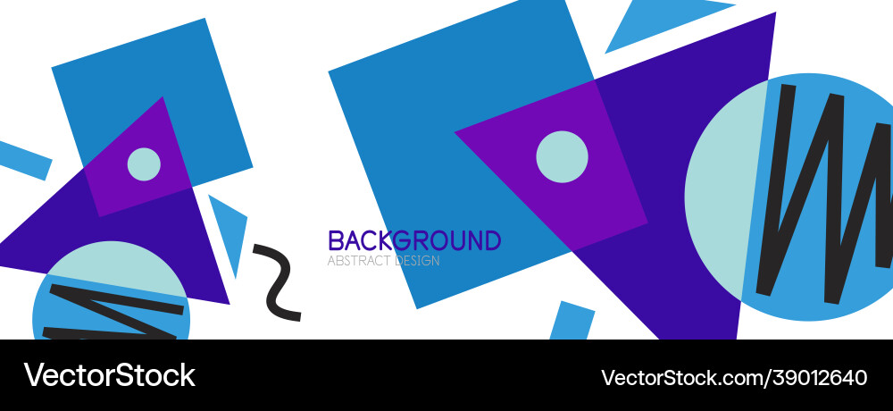 Abstract background blocks lines triangles Abstract background blocks lines triangles vector image