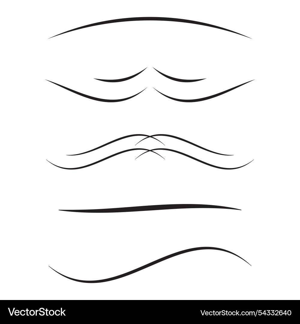Abstract curved lines decorative wave pattern Abstract curved lines decorative wave pattern vector image