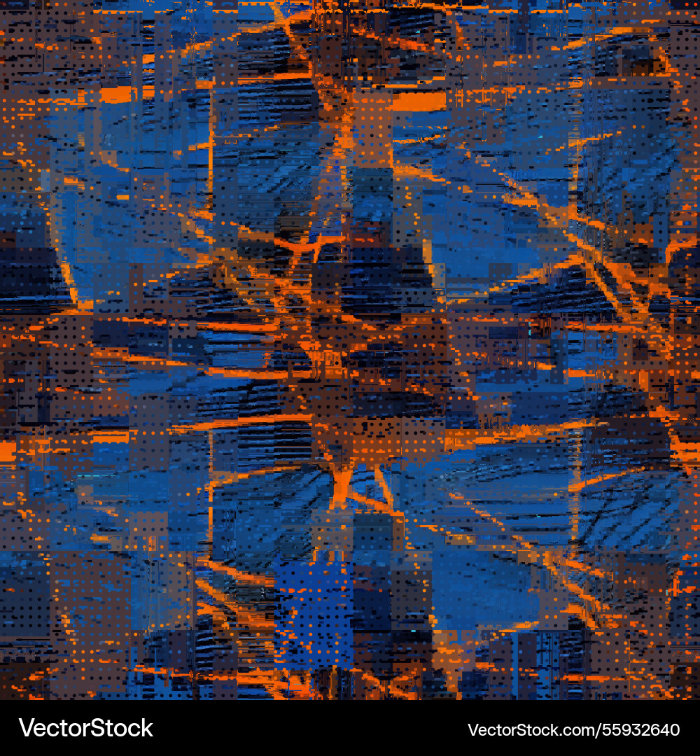 Bild mit Nachahmung von grunge datamoshing Bild mit Nachahmung von grunge datamoshing vektorbild