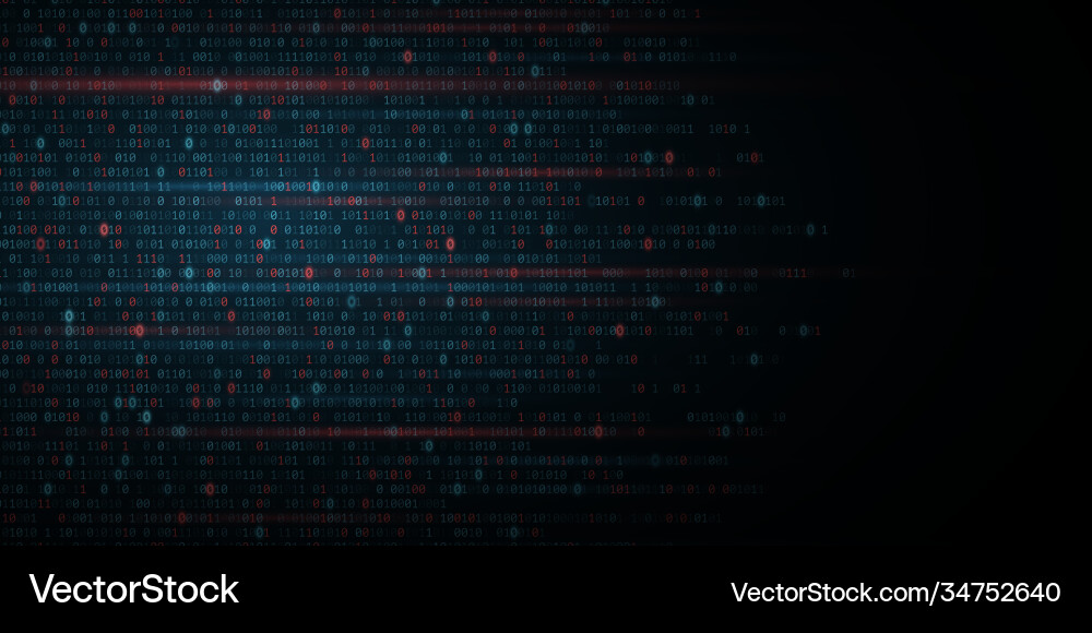 Binärsoftware Code Hintergrund zufällig Binärsoftware Code Hintergrund zufällig vektorbild