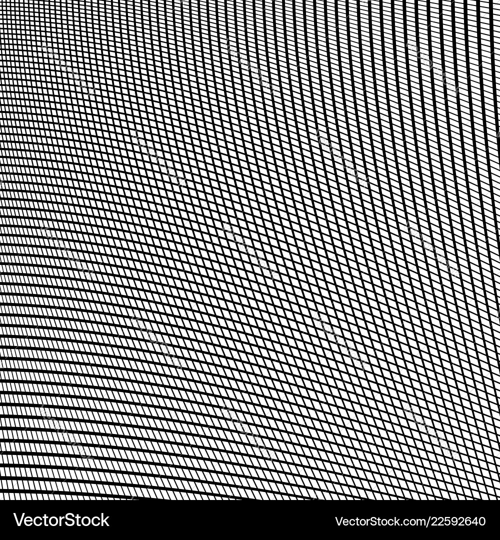 Dynamic lines grid monochrome geometric pattern Dynamic lines grid monochrome geometric pattern vector image