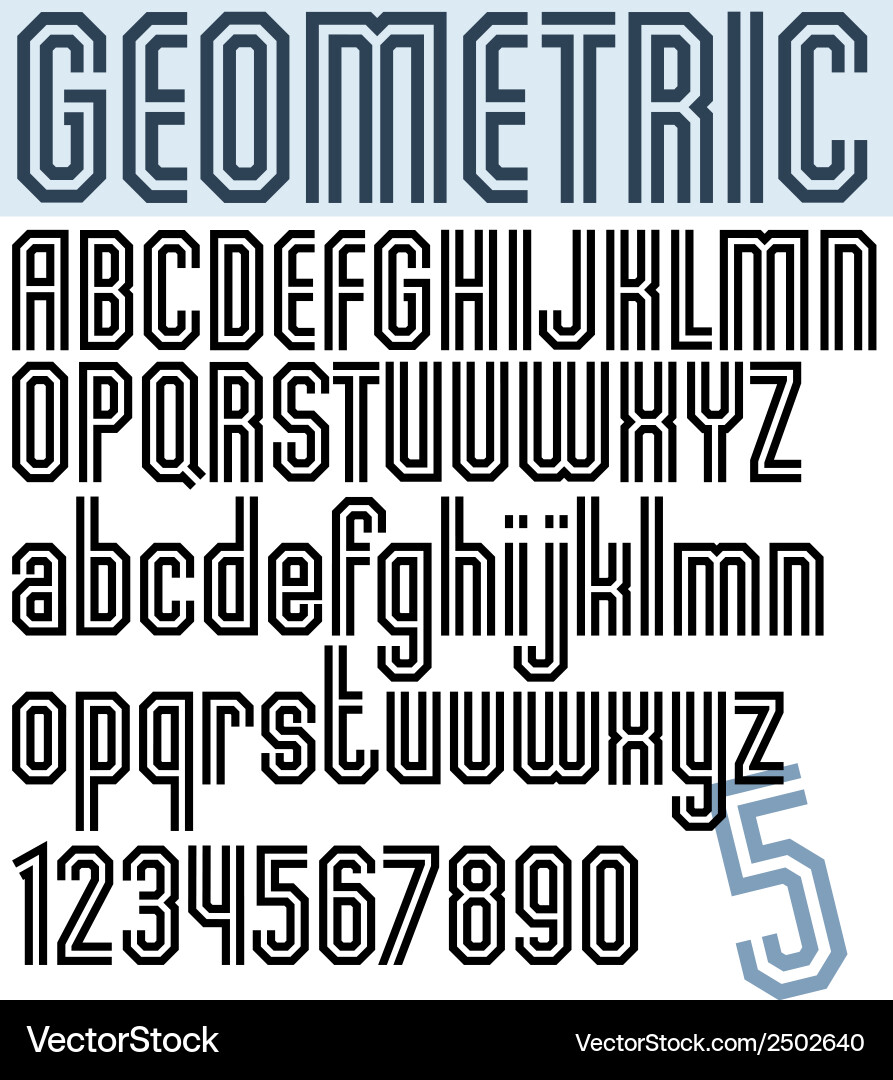 Minimalist Geometric Poster - Binary Code Vector Image