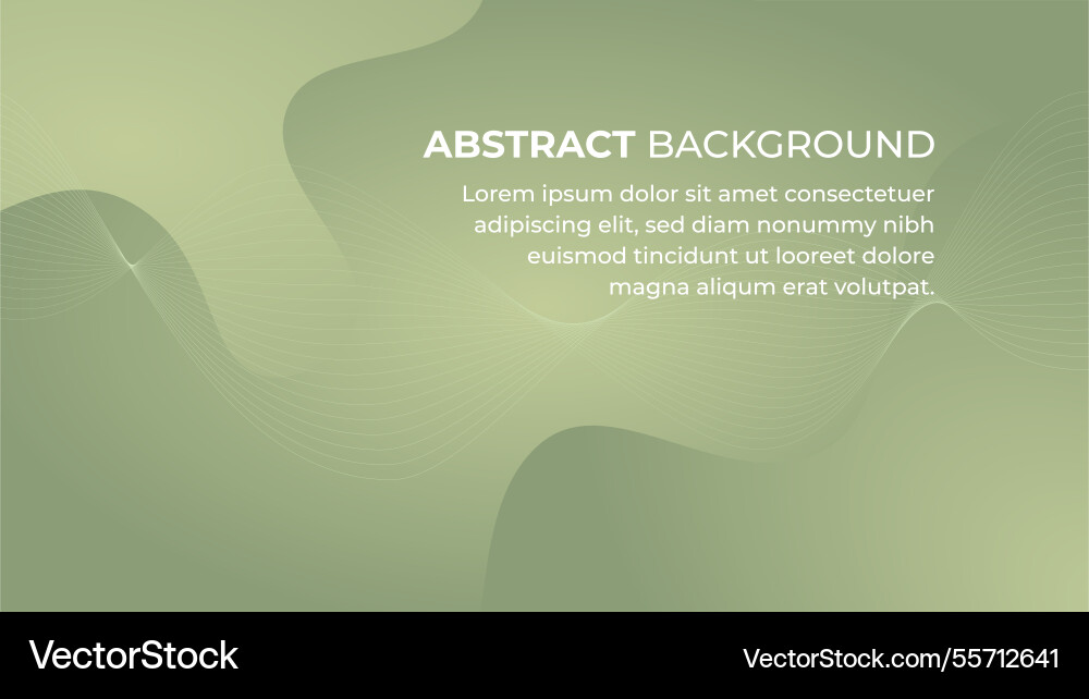 Abstract gradient background with xanadu tones Vector Image