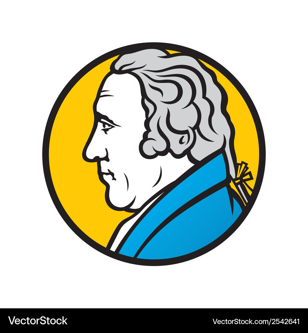 Engineer and inventor james watt Vector Image