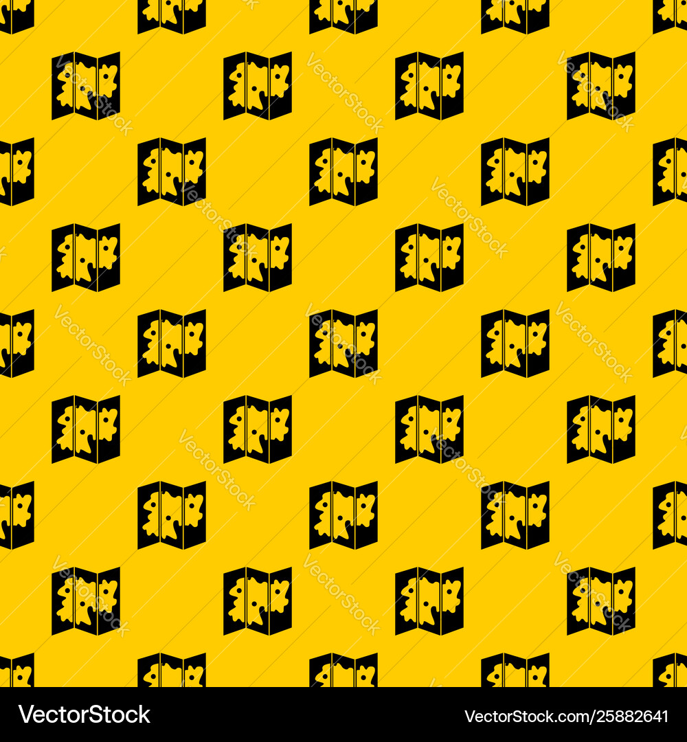 Map pattern Map pattern vector image