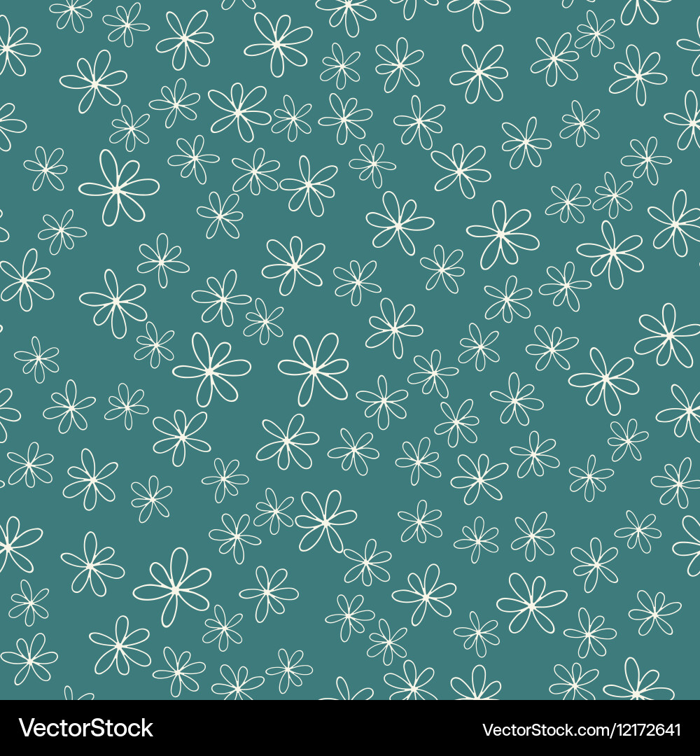 Seamless background pattern for cushion Vector Image