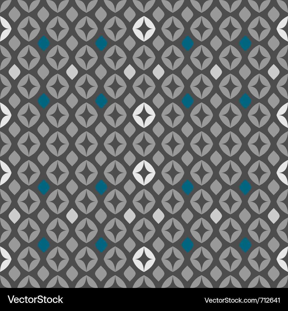 Seamless retro pattern 01 vector image
