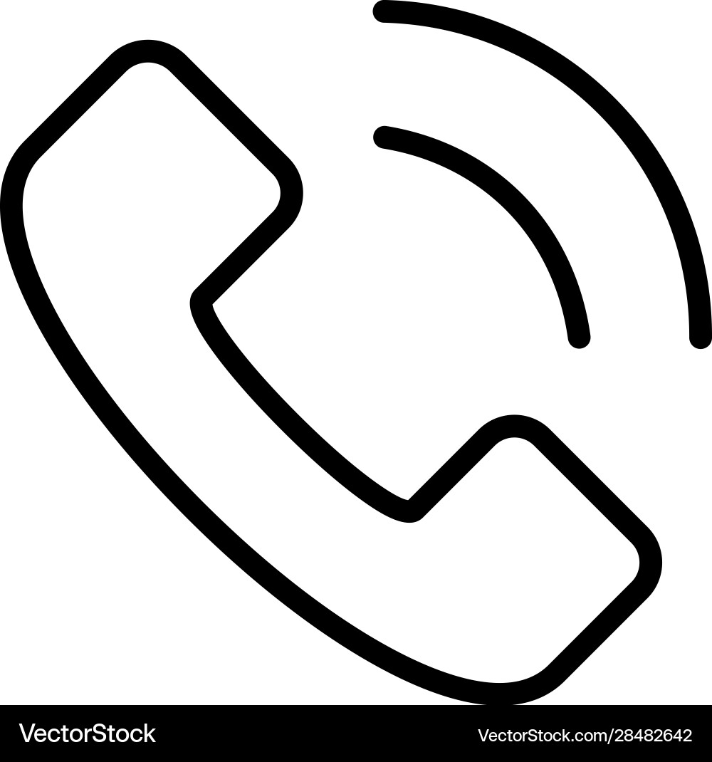 Call communication interaction mobile phone Vector Image