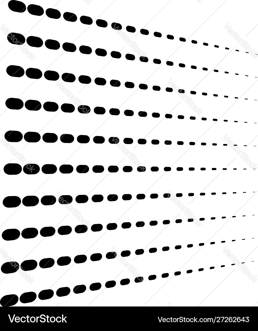 3d segmented dashed lines geometric pattern 3d segmented dashed lines geometric pattern Vector Image