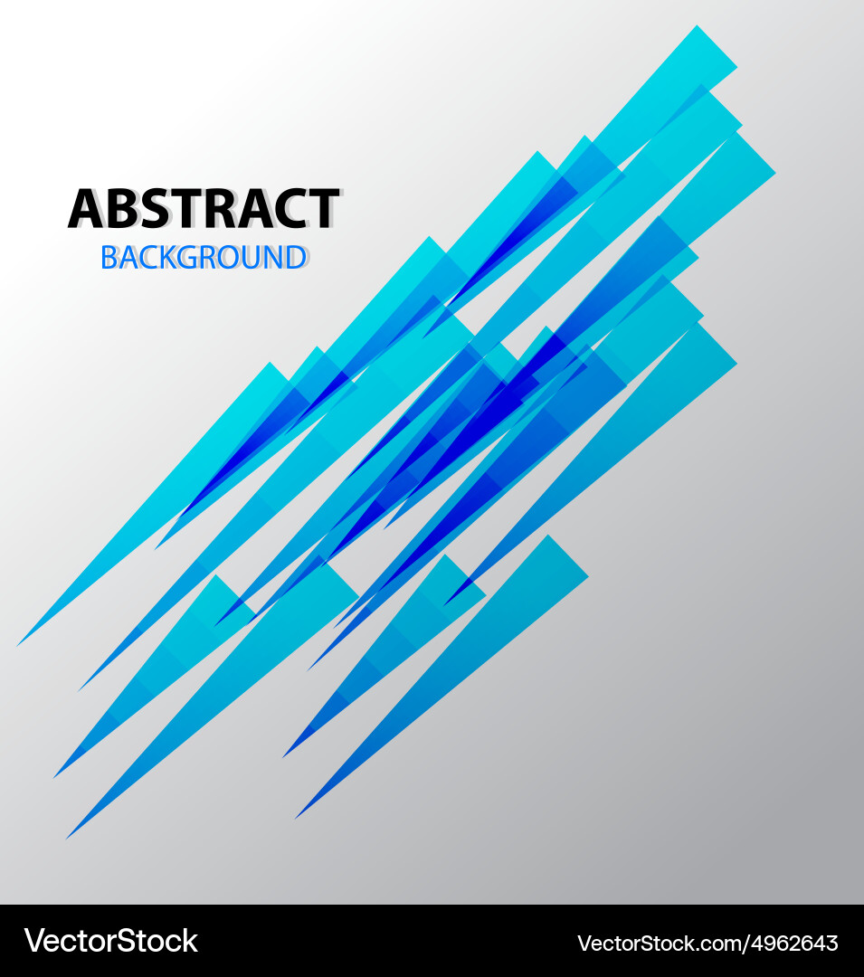 Abstract background blue sharp wave vector image