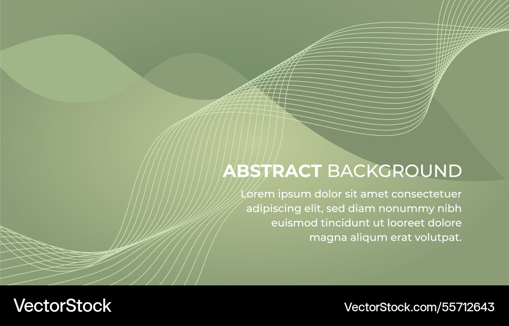 Abstract gradient background with xanadu tones Vector Image