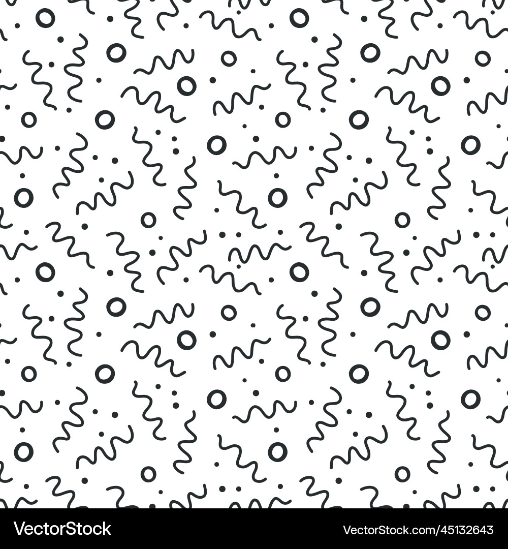 Abstract squiggle pattern background fun Abstract squiggle pattern background fun vector image