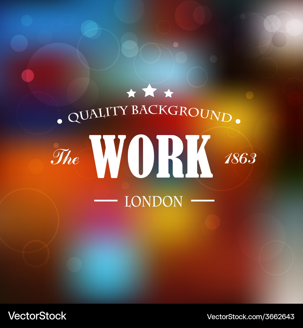 Defocused abstract texture background vector image