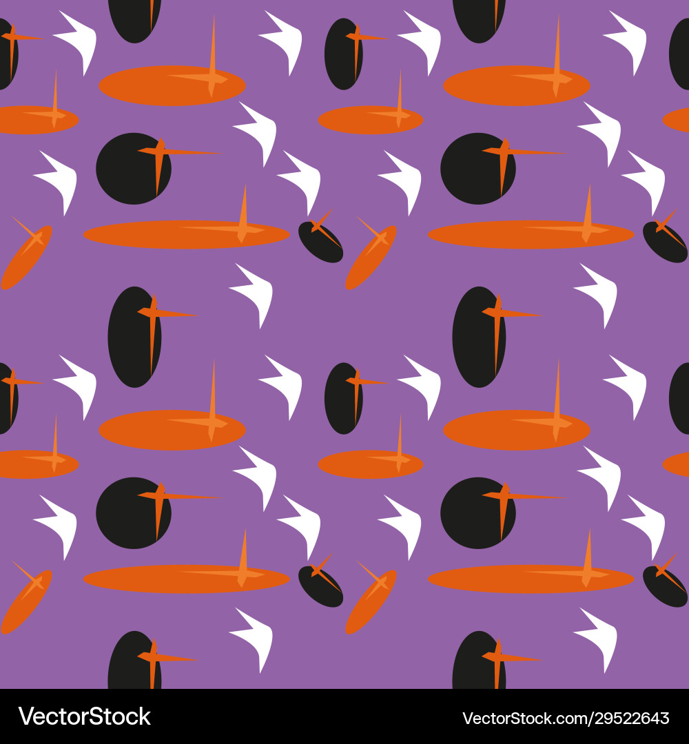 Seamless pattern geometric background abstract Vector Image