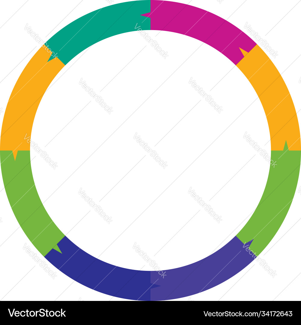 Segmented circles from 2 to 20 parts circular Segmented circles from 2 to 20 parts circular vector image