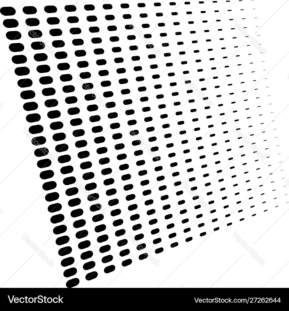 3d segmented dashed lines geometric pattern 3d segmented dashed lines geometric pattern vector image