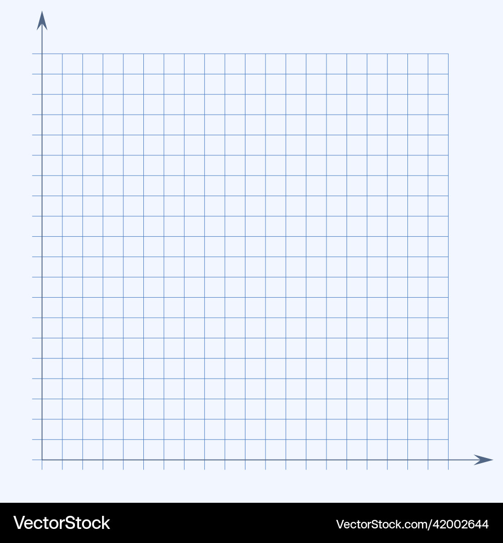 Grid paper mathematical graph cartesian Grid paper mathematical graph cartesian vector image