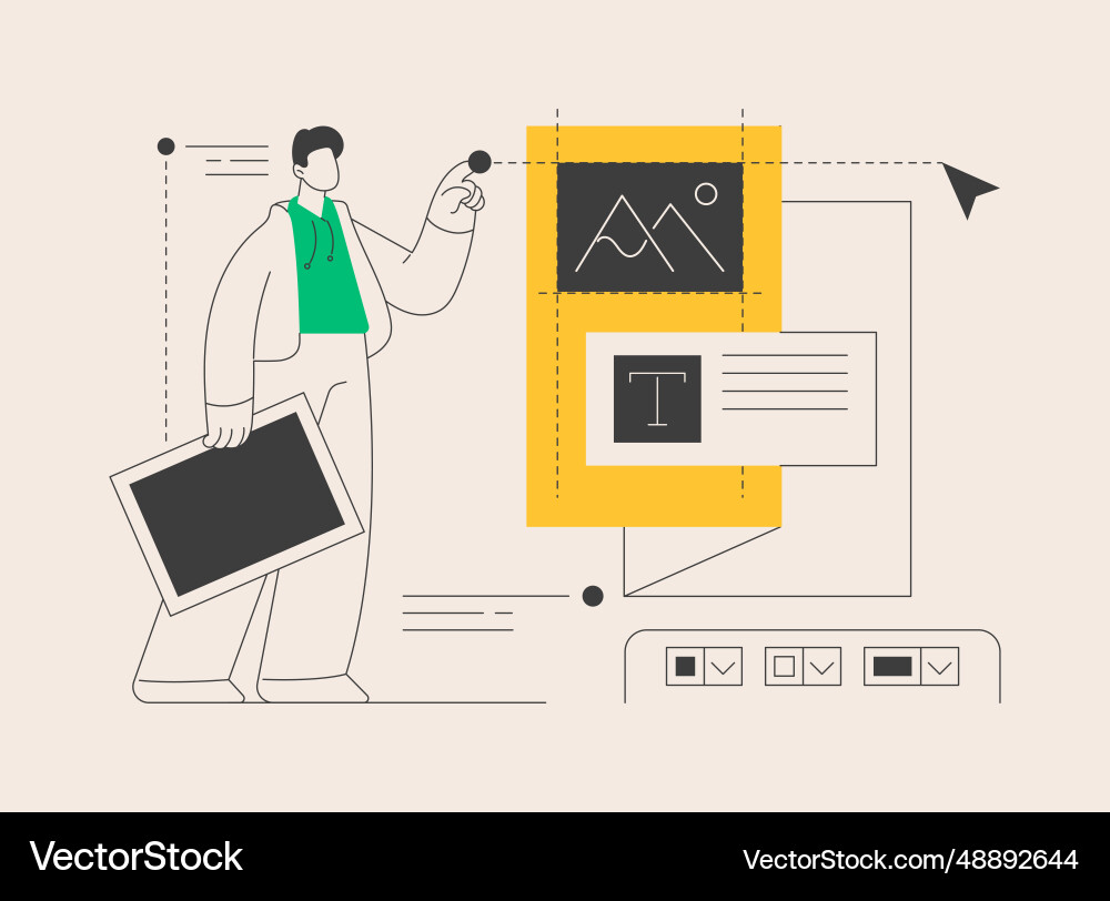Print design abstract concept Print design abstract concept vector image