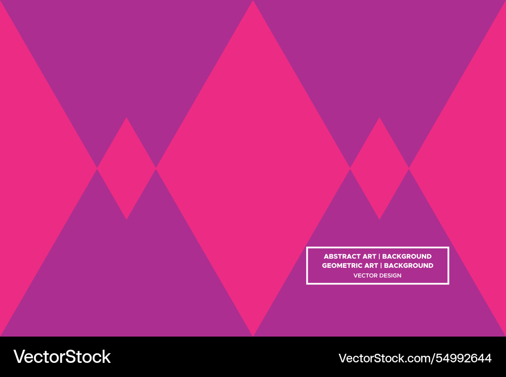 Triangle shapes abstract background vector image
