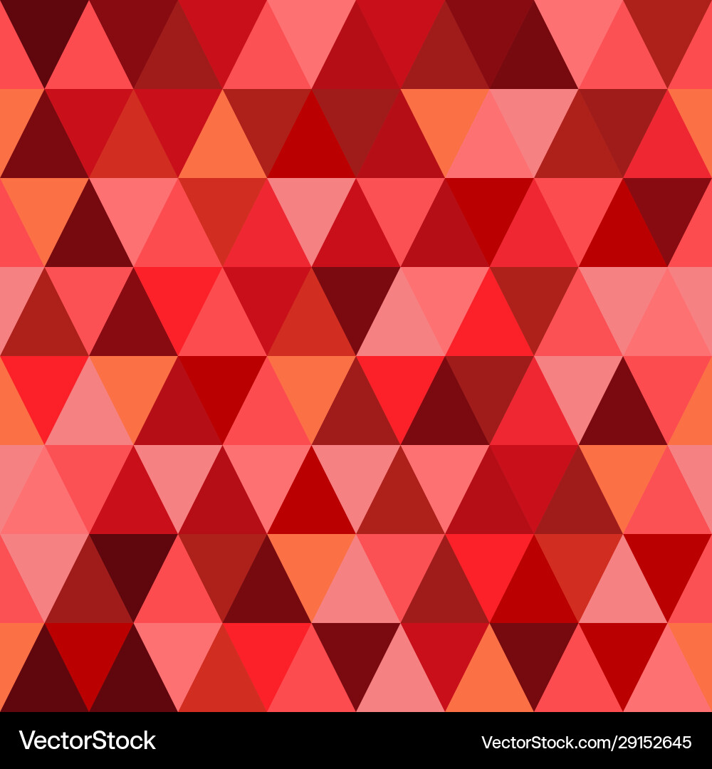 Abstract geometric background triangle pattern vector image