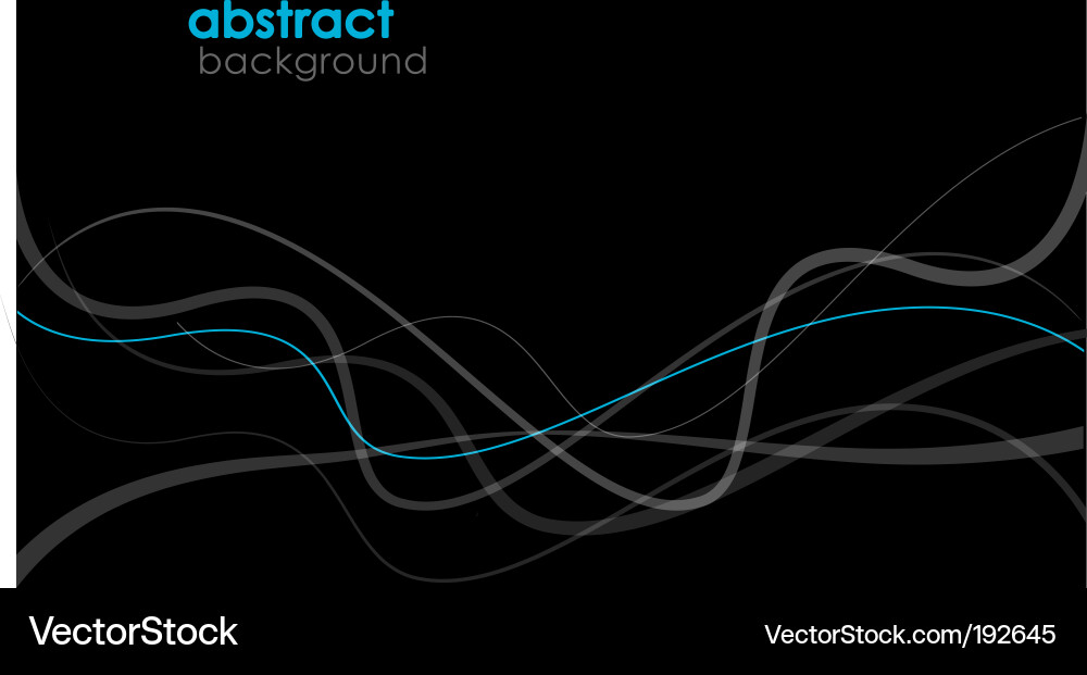 Dynamic Line Background Vector Image