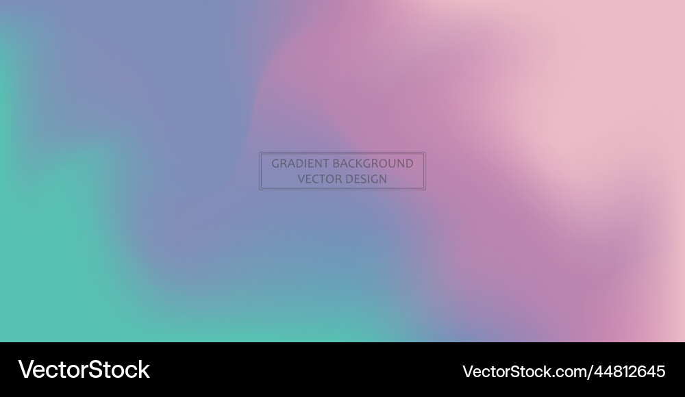 Panoramic web template multicolor gradient Panoramic web template multicolor gradient vector image