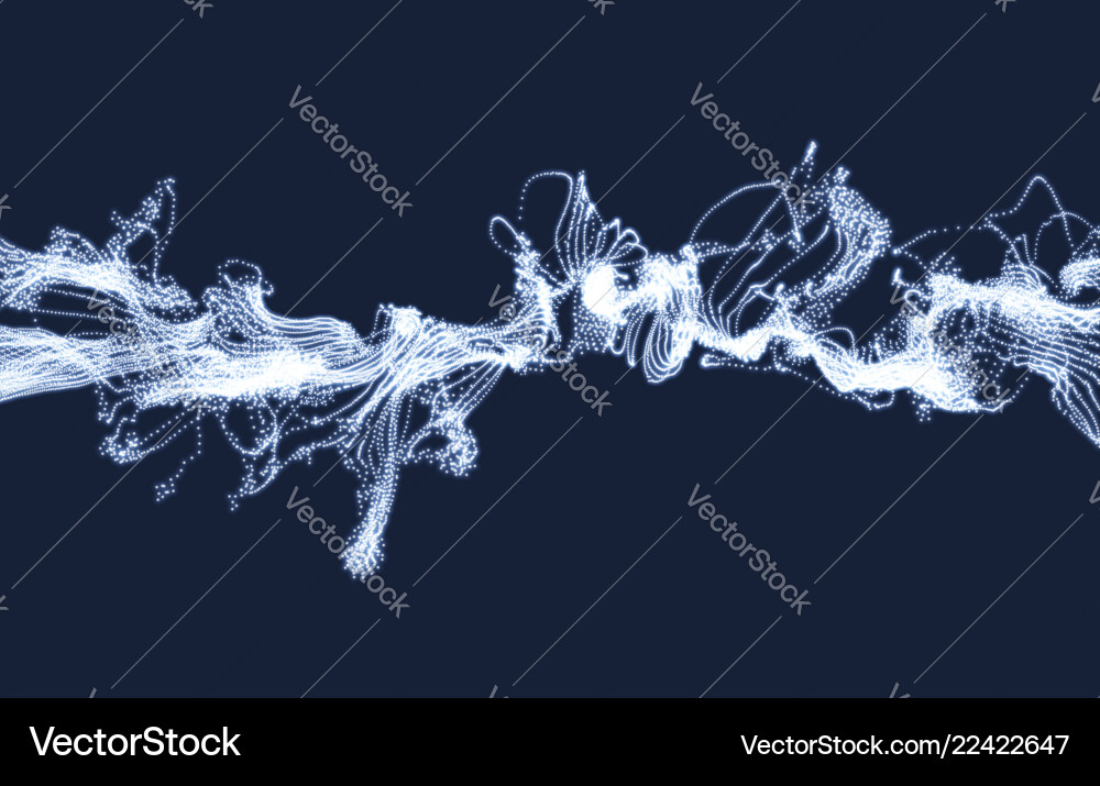 Electricity lighting effects array with dynamic Vector Image
