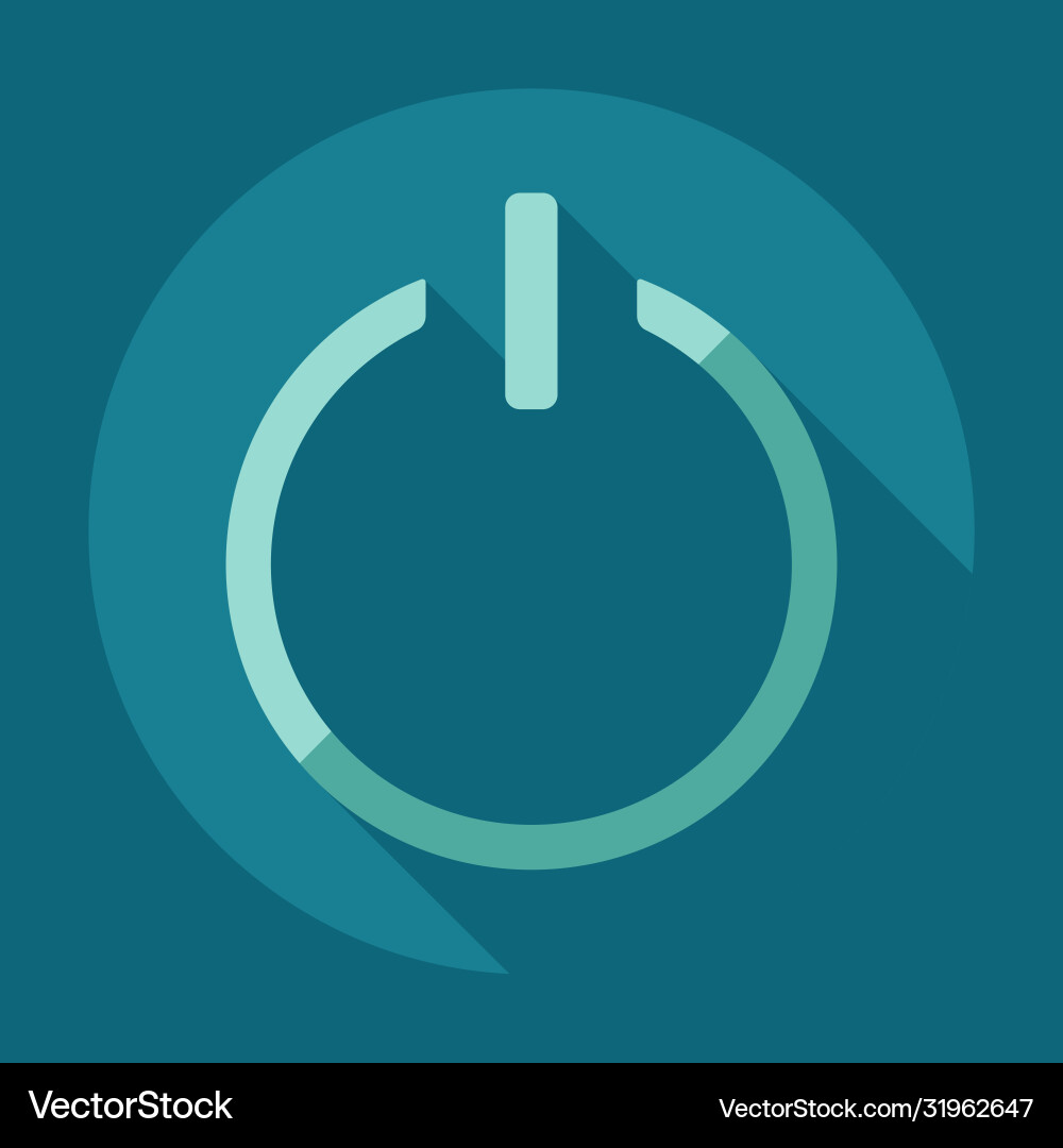 Flat modern design with shadow icon player Flat modern design with shadow icon player vector image