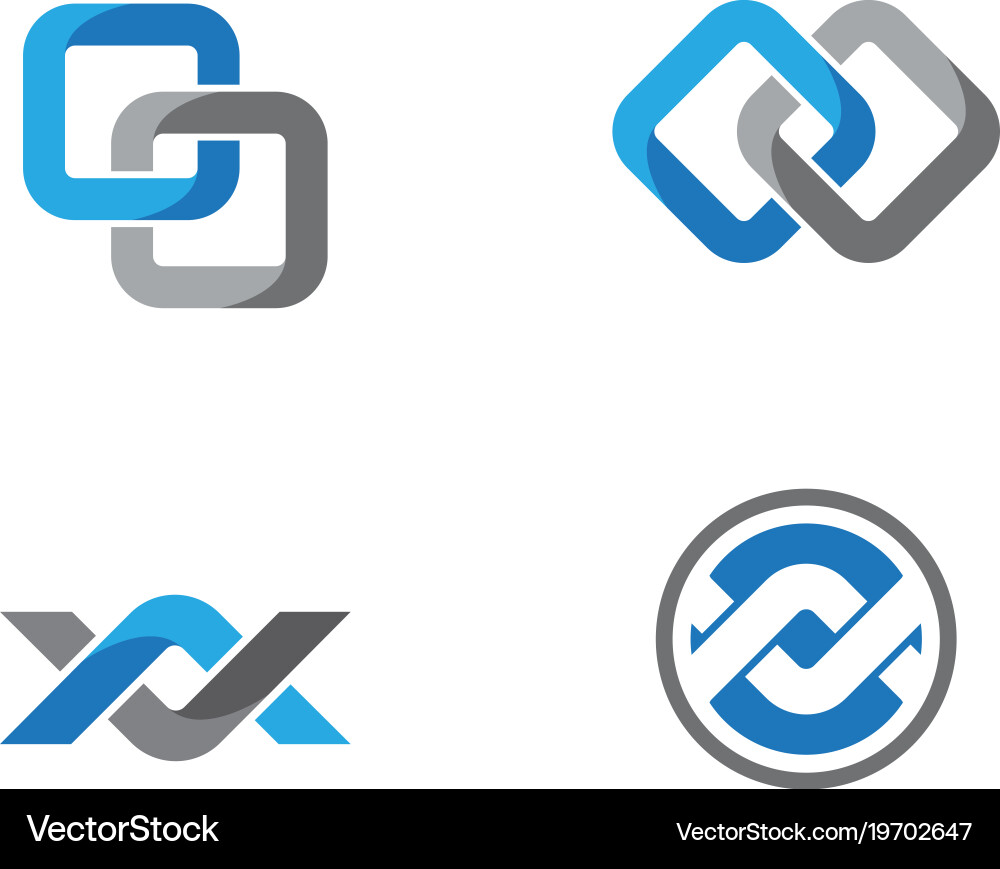 Moderne Corporate Unity Logo Vorlage vektorbild
