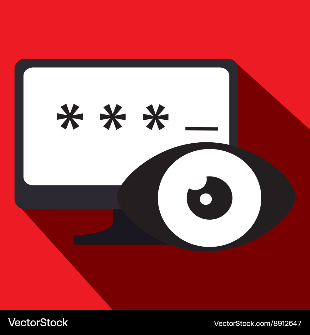 Security password design Vector Image