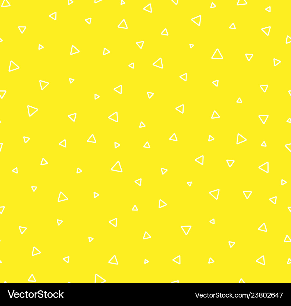 Triangles abstract seamless pattern chaotic Triangles abstract seamless pattern chaotic vector image