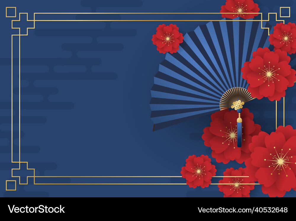 Chinese new year festival banner design Chinese new year festival banner design vector image