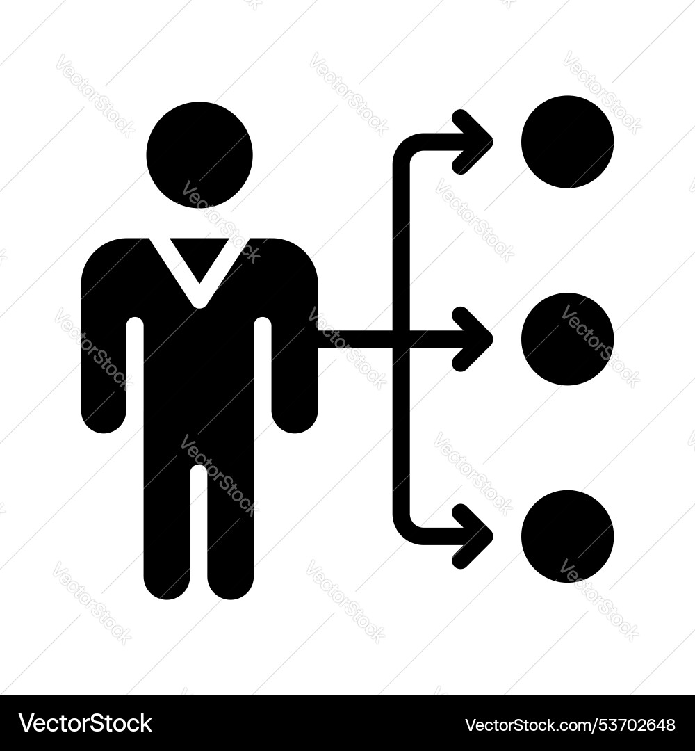 Decision making Royalty Free Vector Image - VectorStock