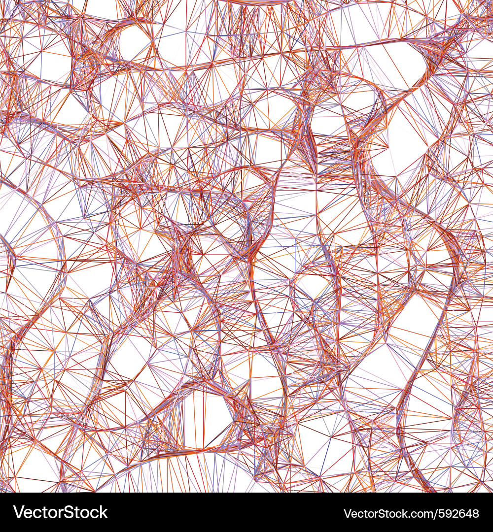 Dynamic Colorful Lines Vector Image