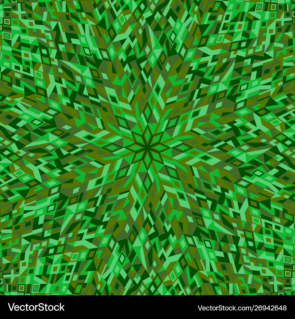 Dynamic geometrical colorful tiled pattern mosaic Vector Image