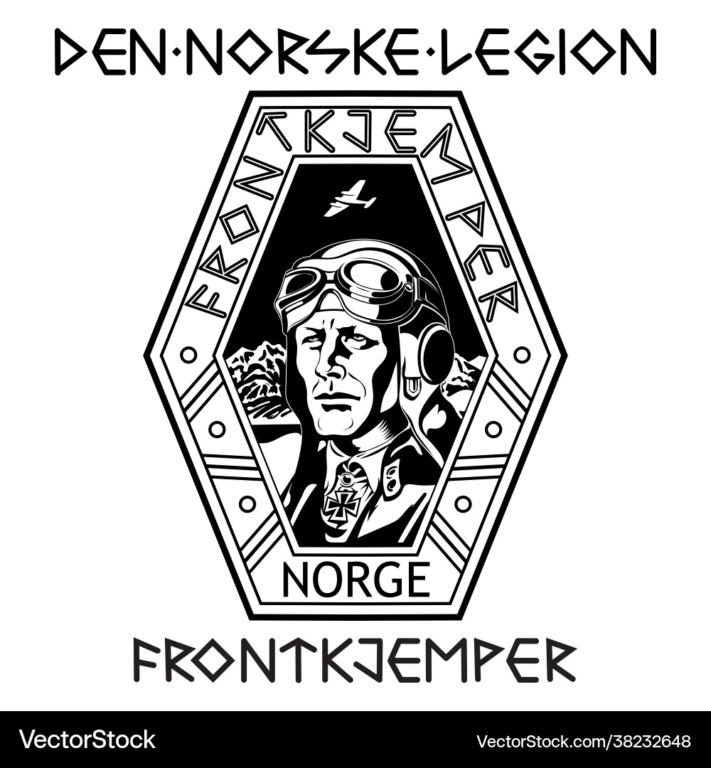 Militär Pilot Design Vintage-Bild Militär Pilot Design Vintage-Bild vektorbild