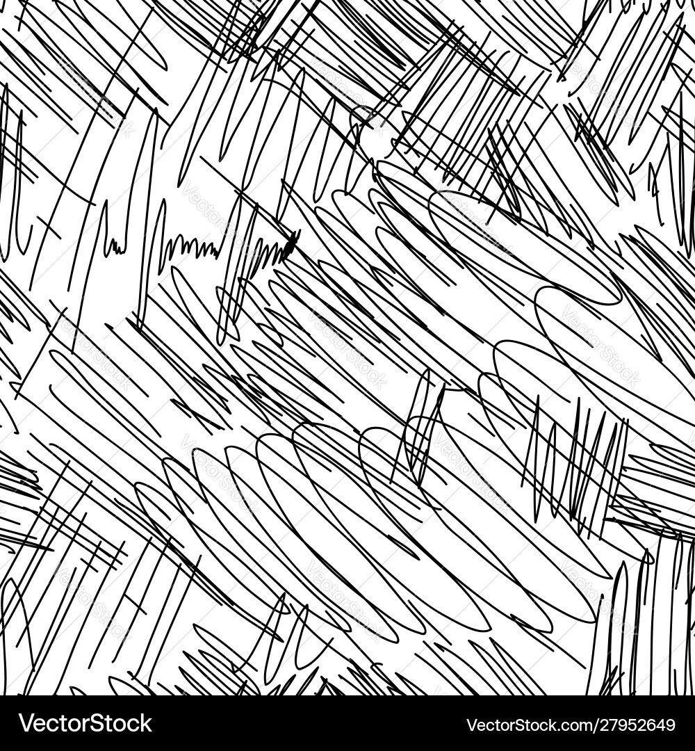 Abstract scribble seamless pattern intersecting Abstract scribble seamless pattern intersecting vector image