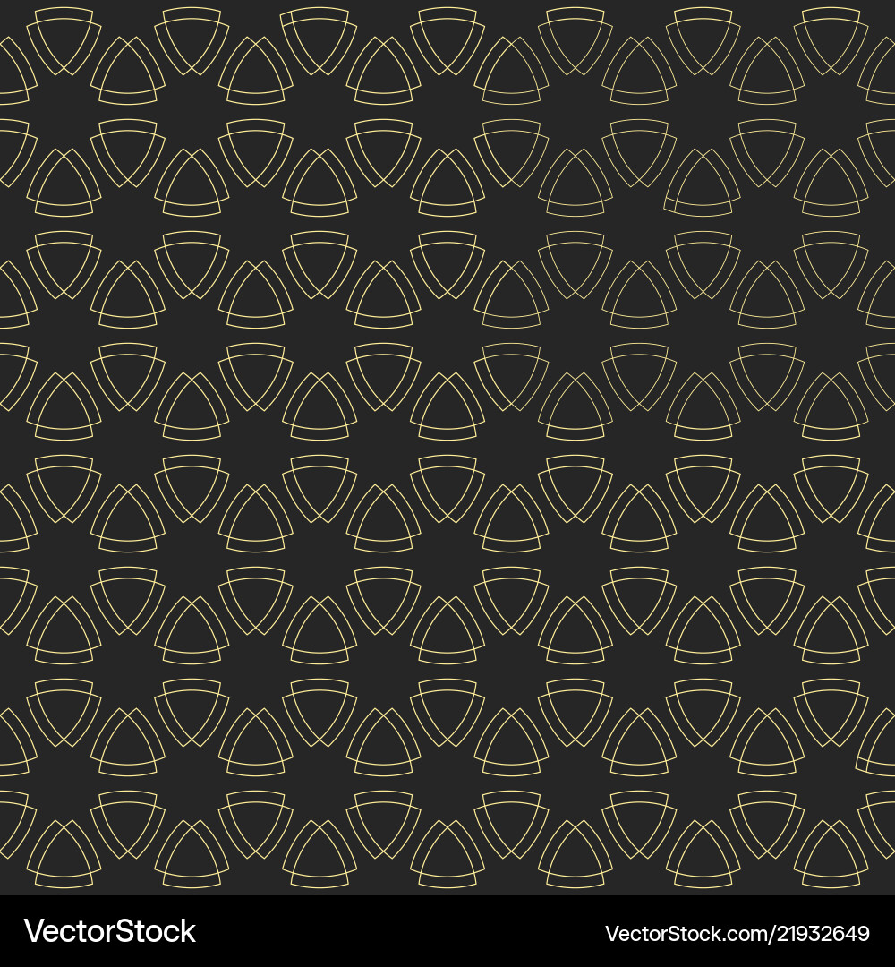 Geometric Triangle Pattern vector image